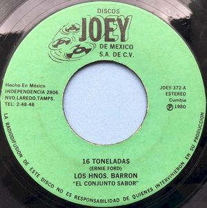 16 toneladas / No quiero encariñarme (Single)