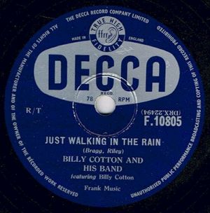 Just Walking in the Rain / The Rocking-Horse Cowboy (Single)