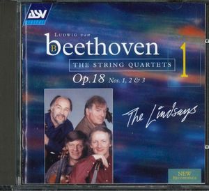 Beethoven String Quartets Op. 18, Nos 1-3