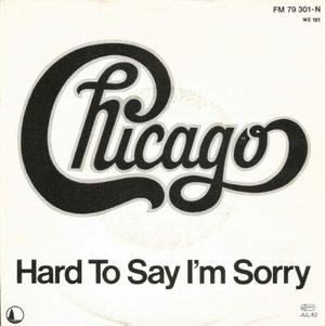 Hard to Say I'm Sorry (Single)