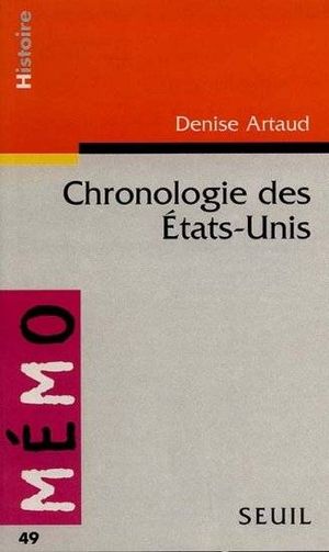 Chronologie des États-Unis