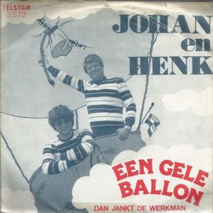 Een gele ballon