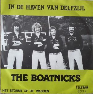 In de haven van Delfzijl