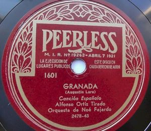 Granada / La golondrina (Single)