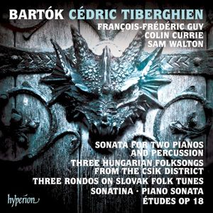 Sonata for Two Pianos and Percussion / Three Hungarian Folksongs From the Csík District / Three Rondos on Slovak Folk Tunes / So