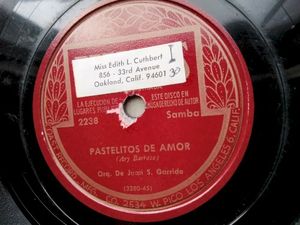 Pastelitos de amor / La raspa (Single)