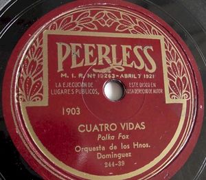 Cuatro vidas / El barrilito (Single)