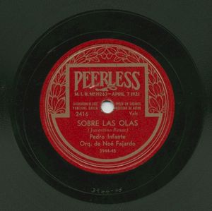 Sobre las olas / Viva mi desgracia (Single)