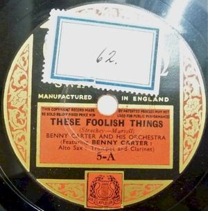 These Foolish Things / Swingin' the Blues (Single)