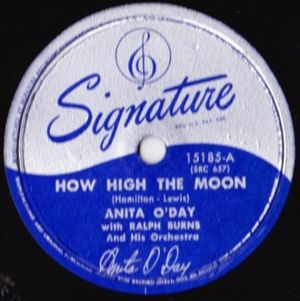 How High the Moon / Key Largo (Single)