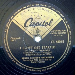 I Can't Get Started / I Can't Escape From You (Single)