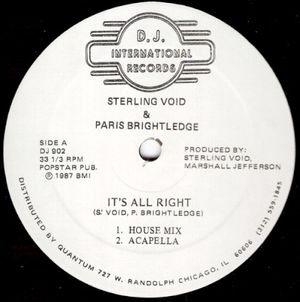 It’s All Right (Single)