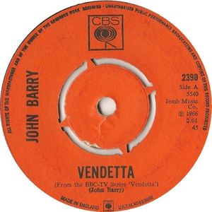 Vendetta / The Danny Scipio Theme (Single)