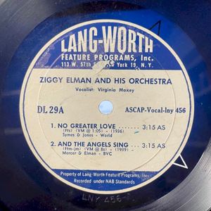 Ziggy Elman and His Orchestra (EP)