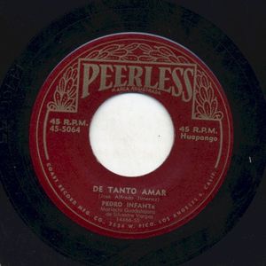 Todos lloramos / De tanto amar (Single)