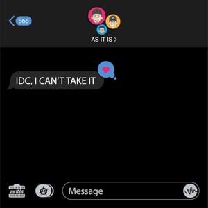 IDC, I CAN’T TAKE IT (Single)