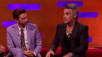 Jamie Lee Curtis, Eric Idle, David Tennant, Lydia West, Robbie Williams