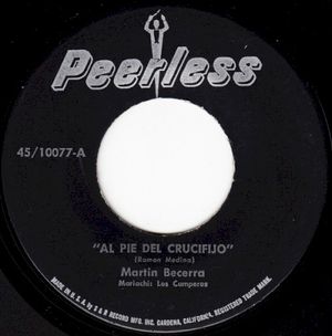 Al pie del crucifijo / No volveré (Single)