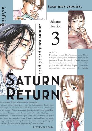 Saturn Return, tome 3