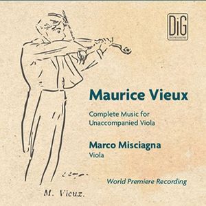 Maurice Vieux - Complete Music for Unaccompanied Viola