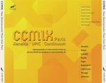Pochette CCMIX: New Electroacoustic Music From Paris