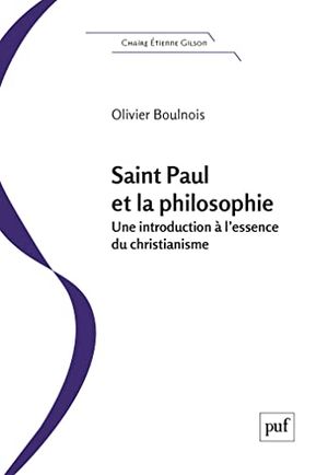 Saint Paul et la philosophie
