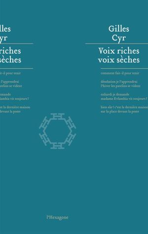 Voix riches voix sèches