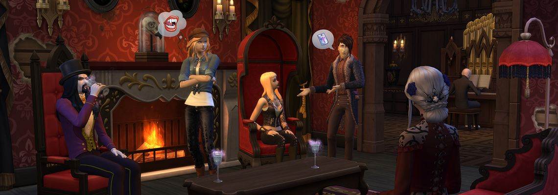 Cover Les Sims 4 : Vampires