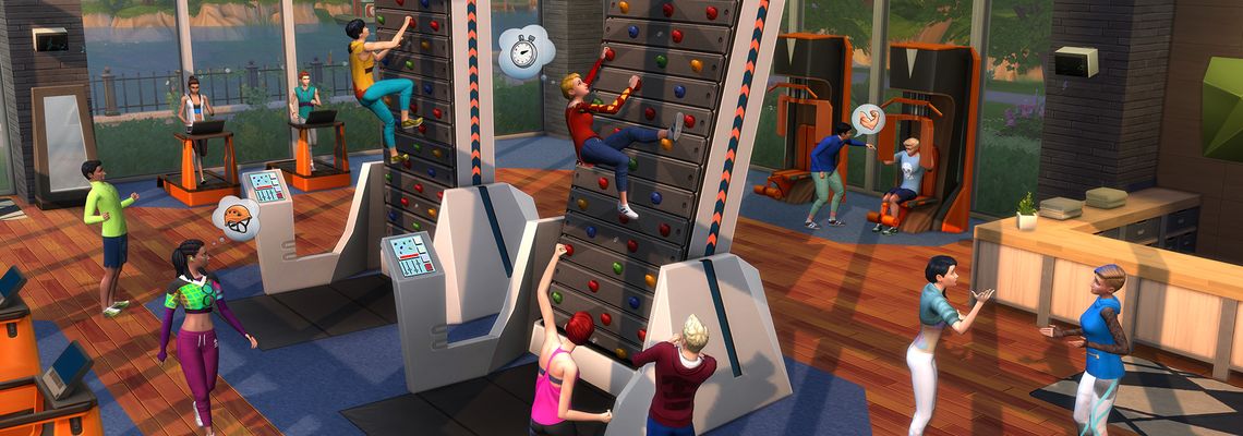 Cover Les Sims 4 : Fitness