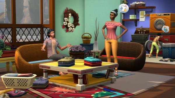 Les Sims 4 : Jour de lessive