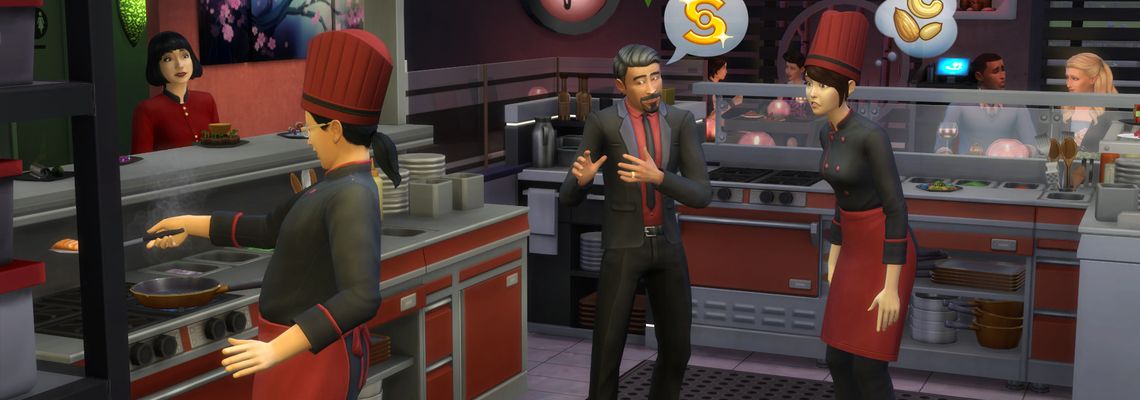 Cover Les Sims 4 : Au restaurant