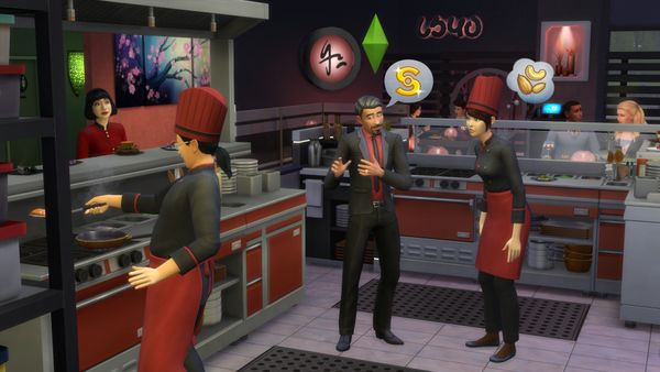 Les Sims 4 : Au restaurant