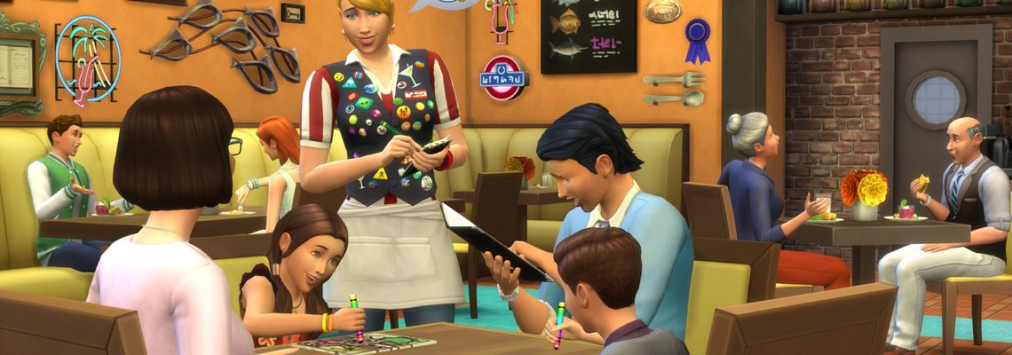 Cover Les Sims 4 : Au restaurant