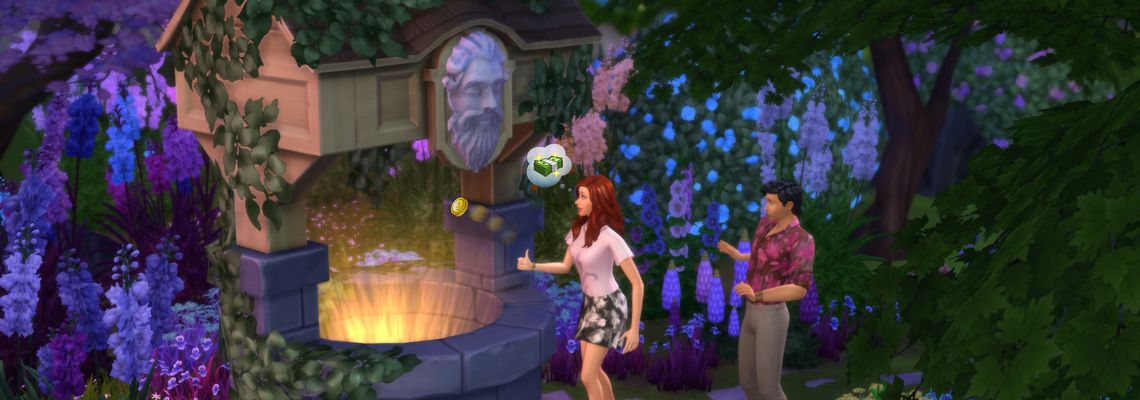 Cover Les Sims 4 : Jardin romantique