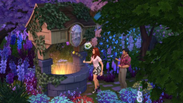 Les Sims 4 : Jardin romantique