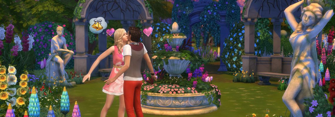 Cover Les Sims 4 : Jardin romantique
