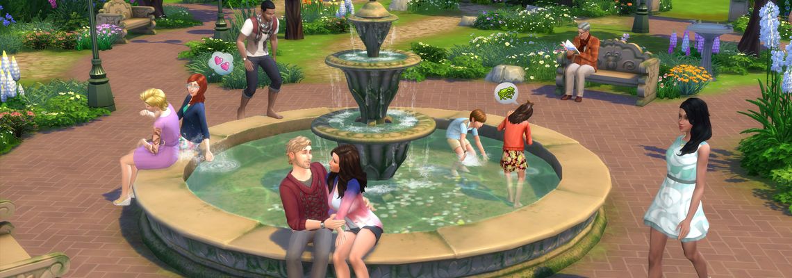 Cover Les Sims 4 : Jardin romantique