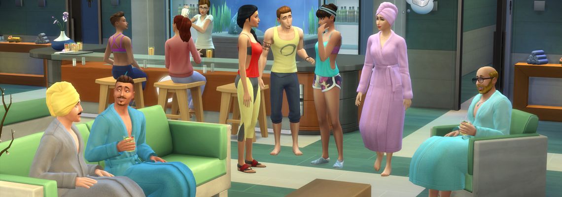 Cover Les Sims 4 : Détente au spa