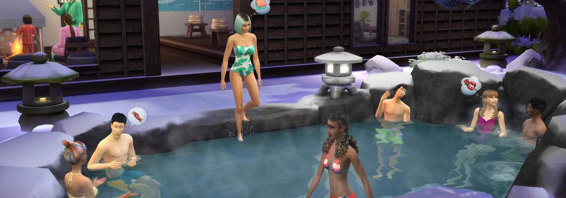 Cover Les Sims 4 : Escapade Enneigée