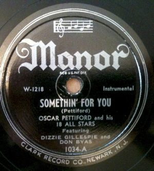 Somethin' for You / Empty Bed Blues (Single)