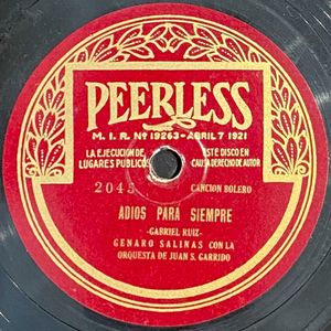 Adiós para siempre / Un beso (Single)