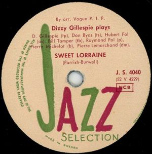 Sweet Lorraine / Dizzy Does It (Single)