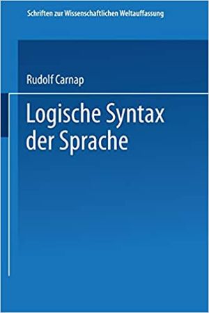 Logische Syntax der Sprache
