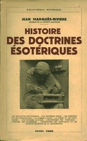 Histoire des doctrines ésotériques