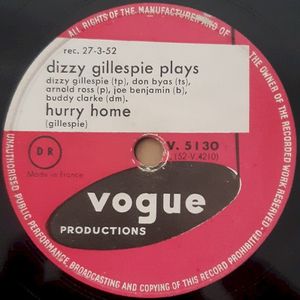 Hurry Home / Say Eh (Single)