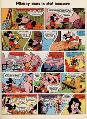 Mickey dans la cité lacustre - Mickey Mouse