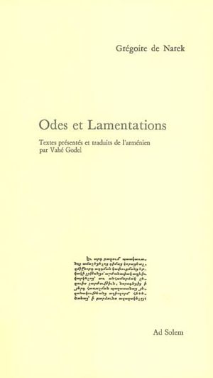 Odes et Lamentations
