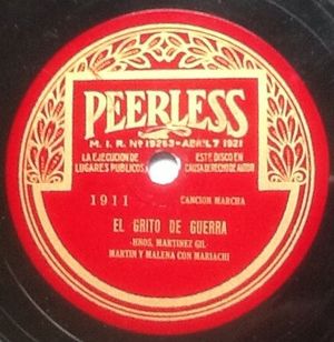 El grito de guerra / Vamos a la guerra (Single)