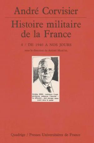 Histoire militaire de la France, tome 4
