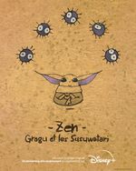Affiche Zen - Grogu et les Susuwatari